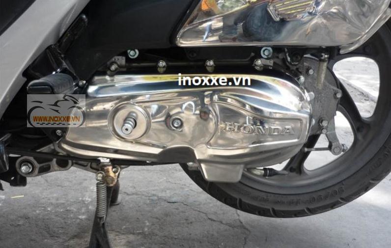 Phụ tùng Inox xe Vision – Ốp lốc máy